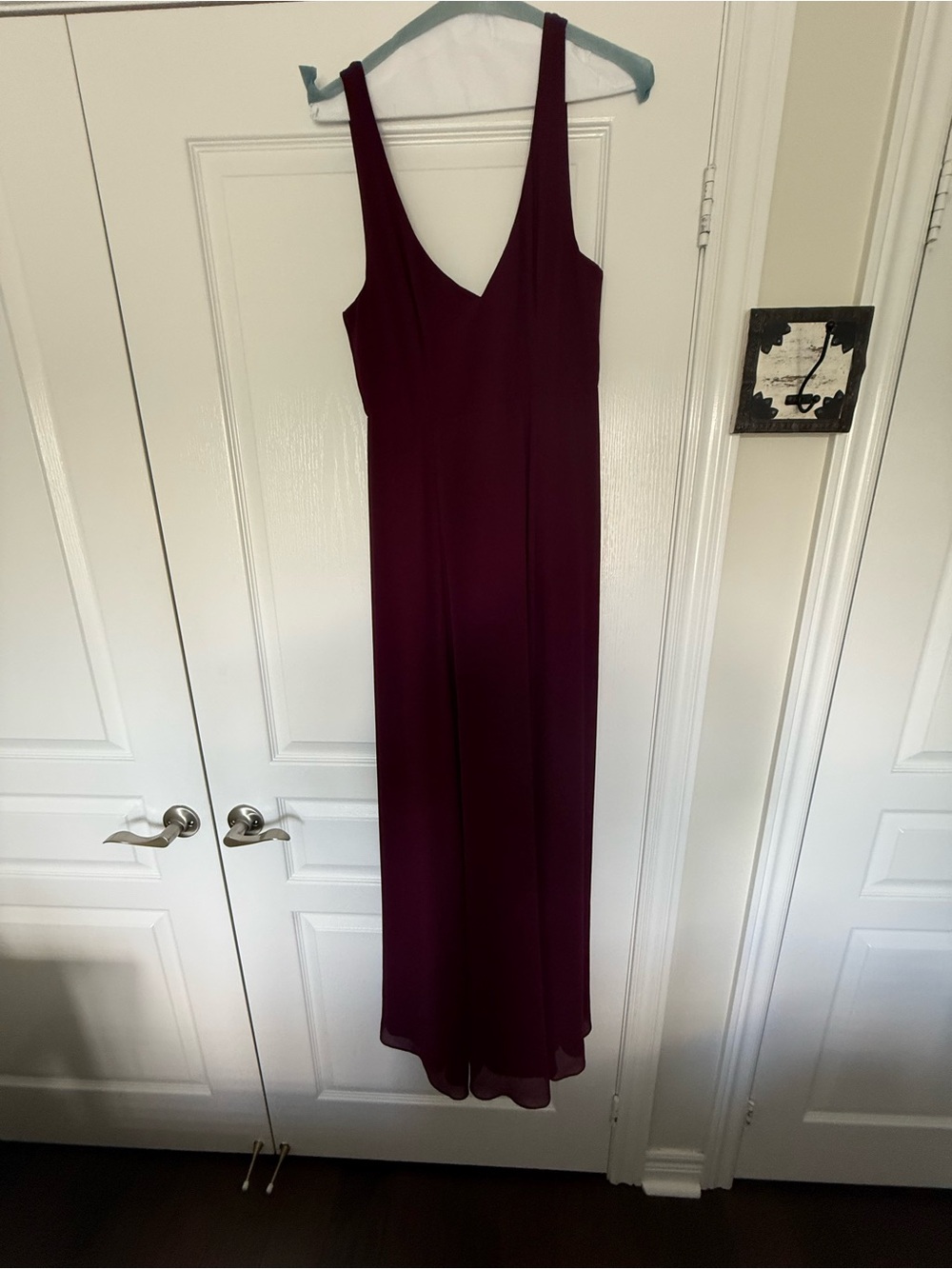 Show Me Your MuMu Burgundy Jenn Maxi dress